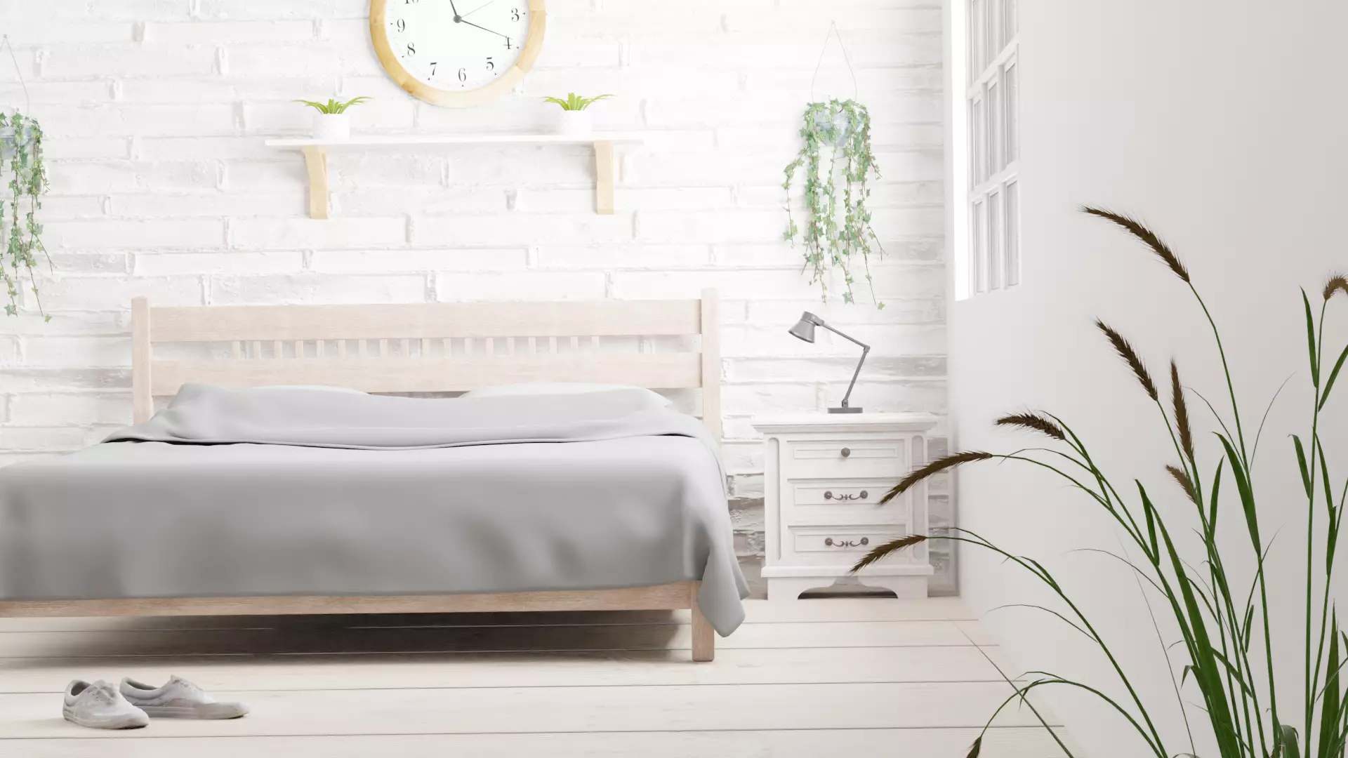 Small Bedroom Free 3D model