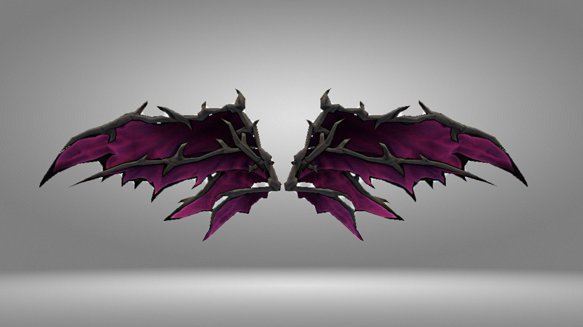Dragon Wing Low-poly 3D model_6