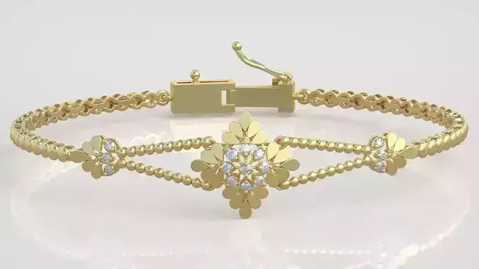 Exclusive Bracelet model 3D printable model 0065