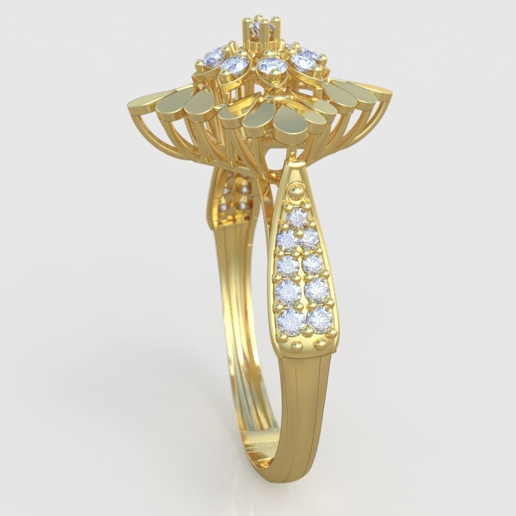 Ring 3D model 0286 3D printable model 7 3D print model_3