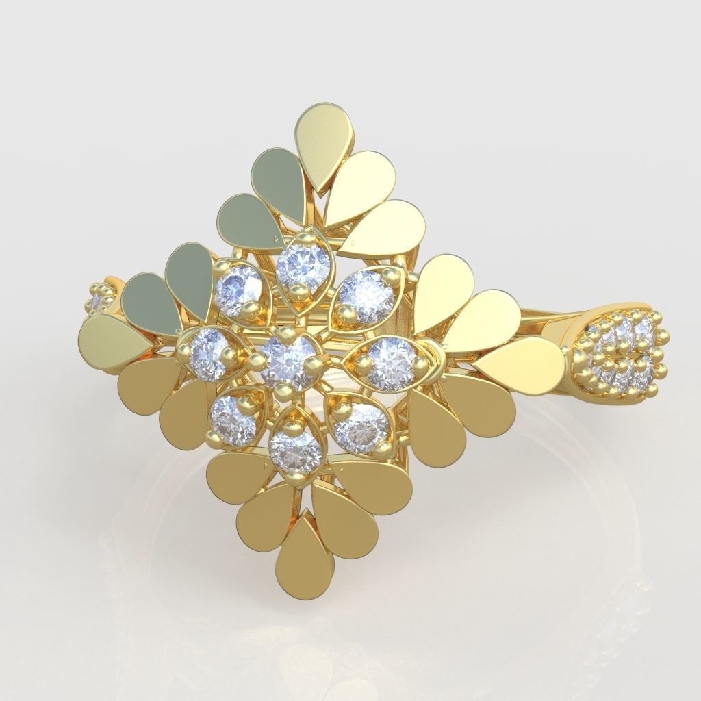 Ring 3D model 0286 3D printable model 7 3D print model_4