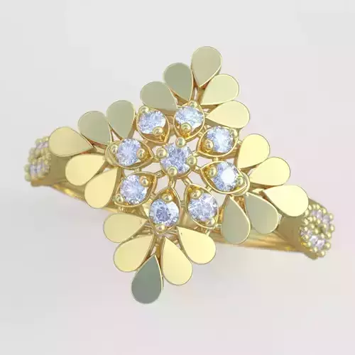 Ring 3D model 0286 3D printable model 7