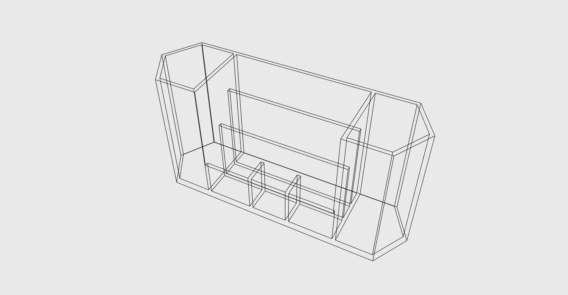 Pen paper holder easy print 3D print model_8