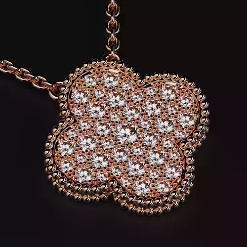 Perlee  Magic Alhambra pendant 3D print model