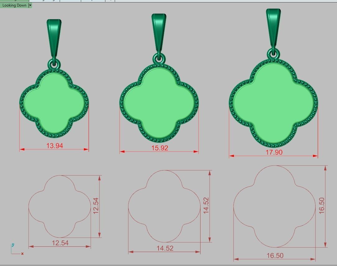 Pendant 3D model 0201 printable model-17 3D print model_15