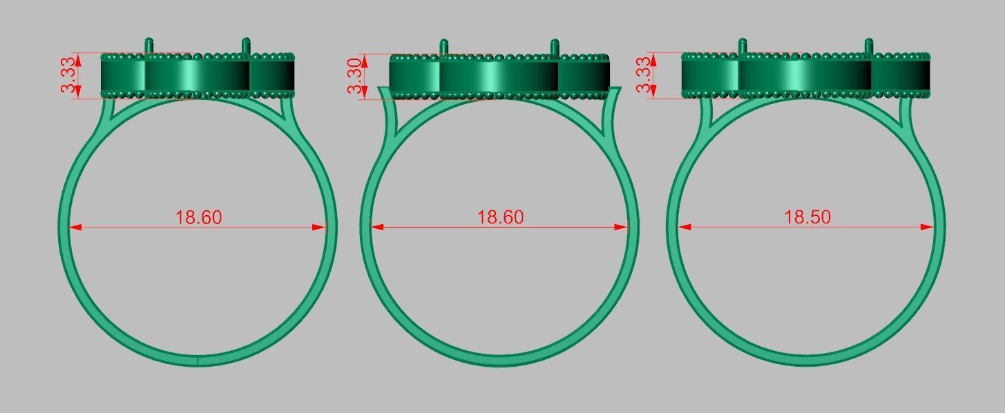 Ring 3D model 0287 3D printable model 12 3D print model_8
