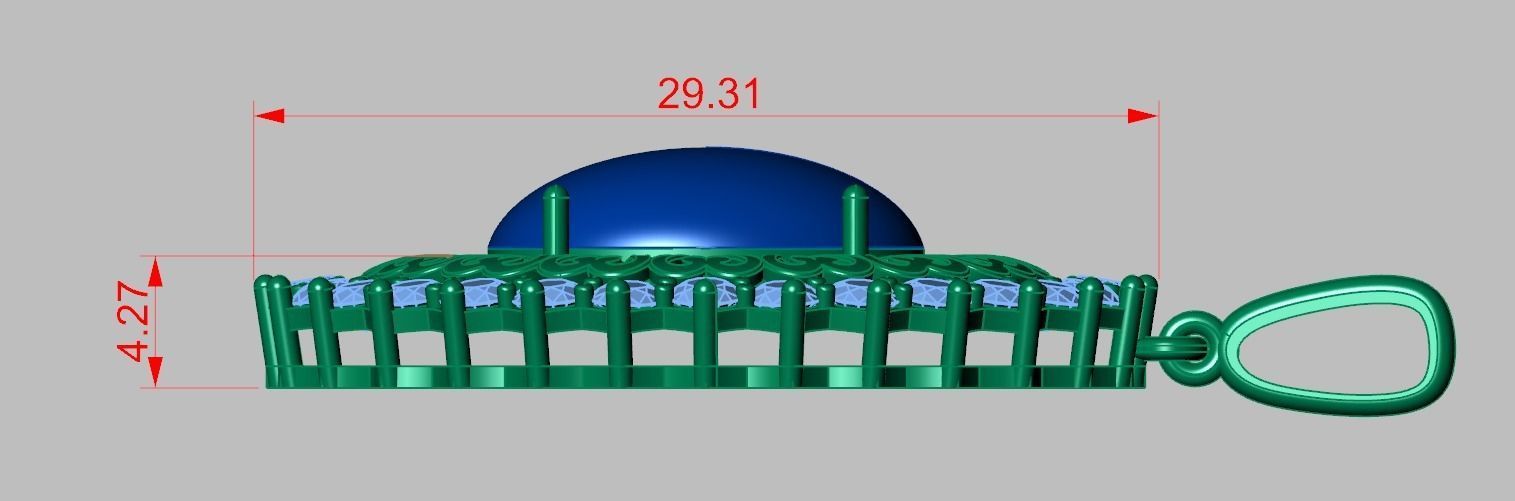 Exclusive Pendant model 3D 0202 printable model-14 3D print model_8