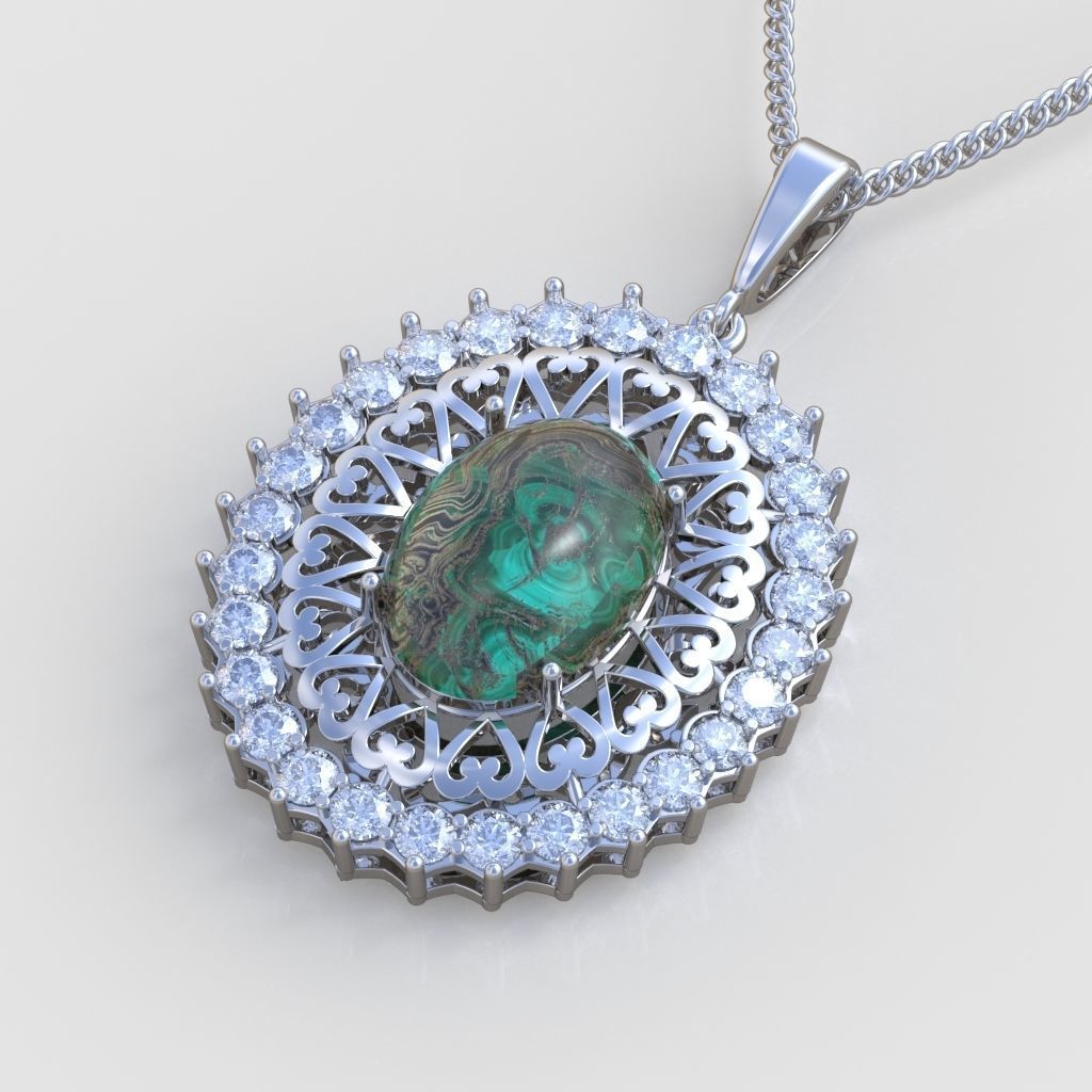 Exclusive Pendant model 3D 0202 printable model-14 3D print model_1