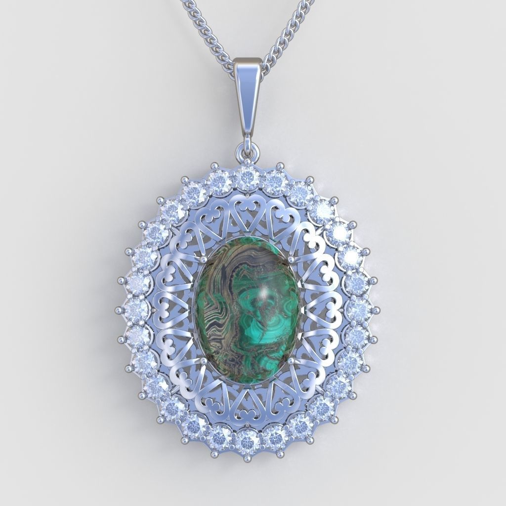 Exclusive Pendant model 3D 0202 printable model-14 3D print model_2