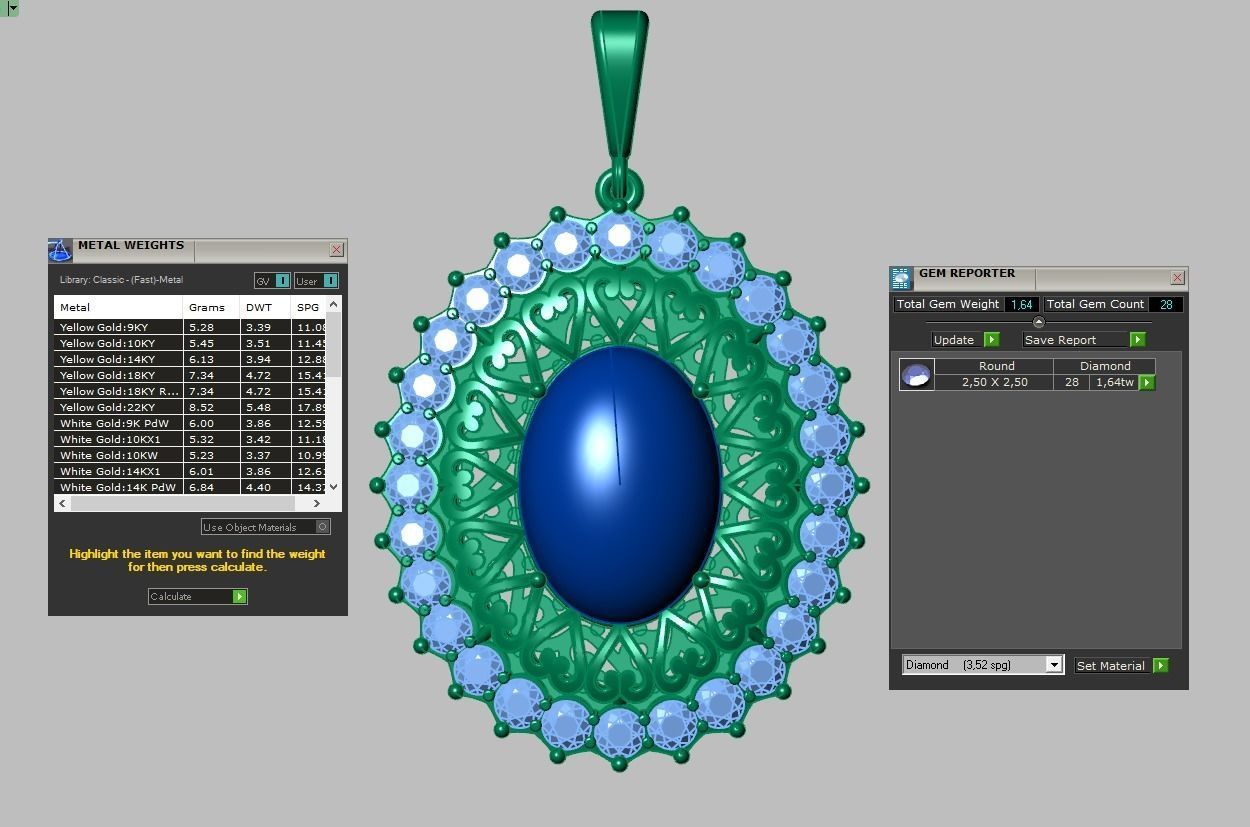 Exclusive Pendant model 3D 0202 printable model-14 3D print model_9