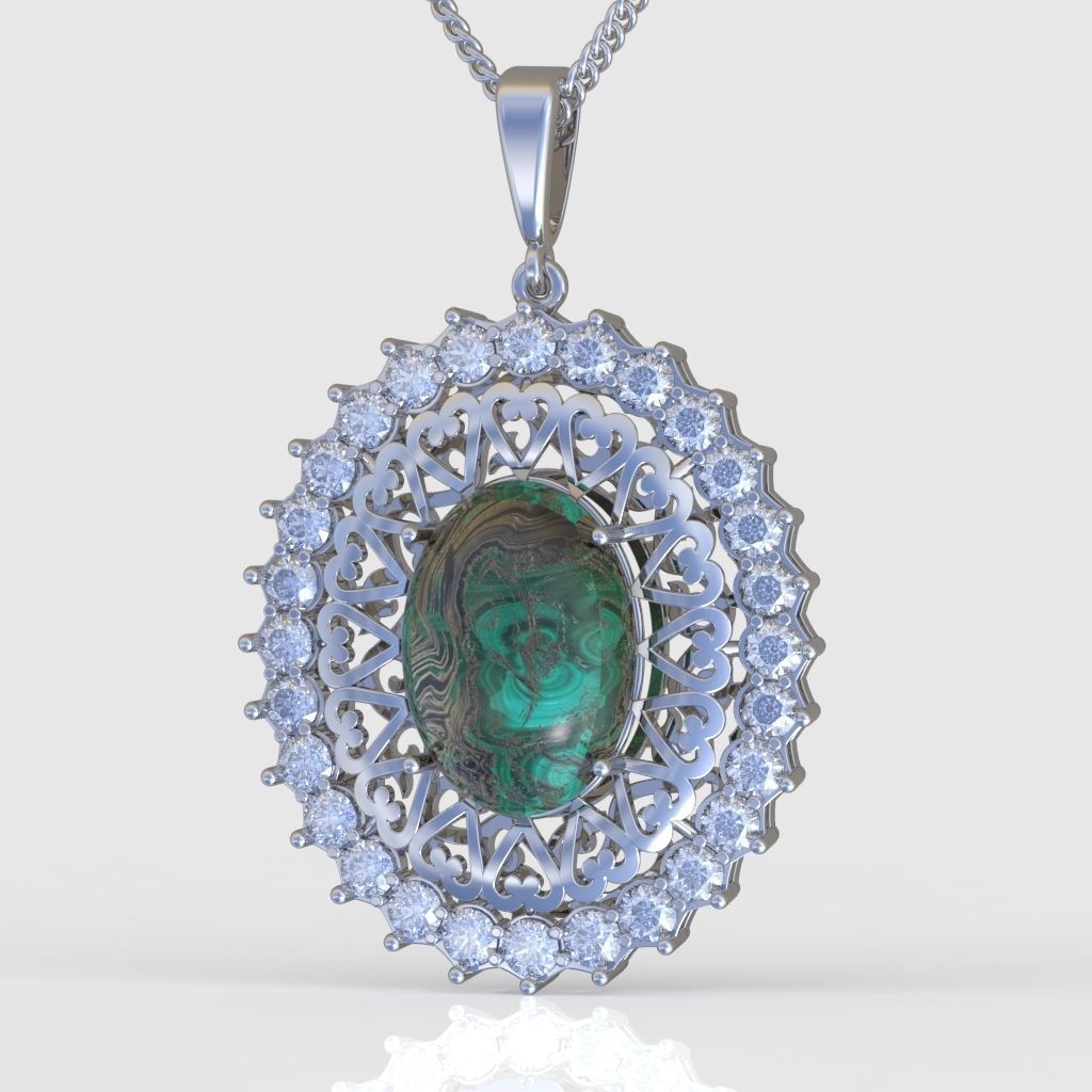 Exclusive Pendant model 3D 0202 printable model-14 3D print model_6