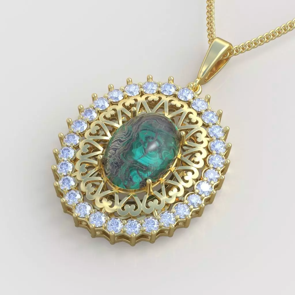 Exclusive Pendant model 3D 0202 printable model-14 3D print model_0