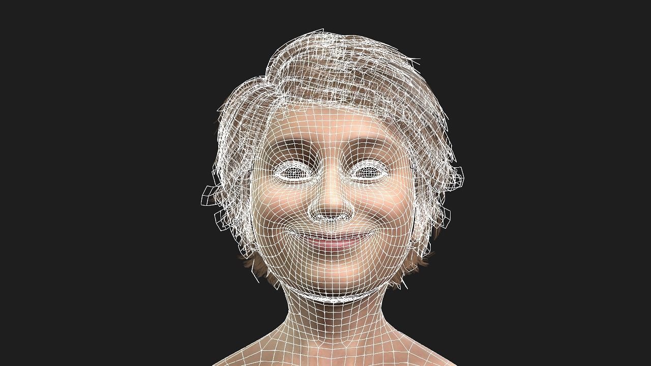 Hassan complete rig body and full rig face 3D model_7