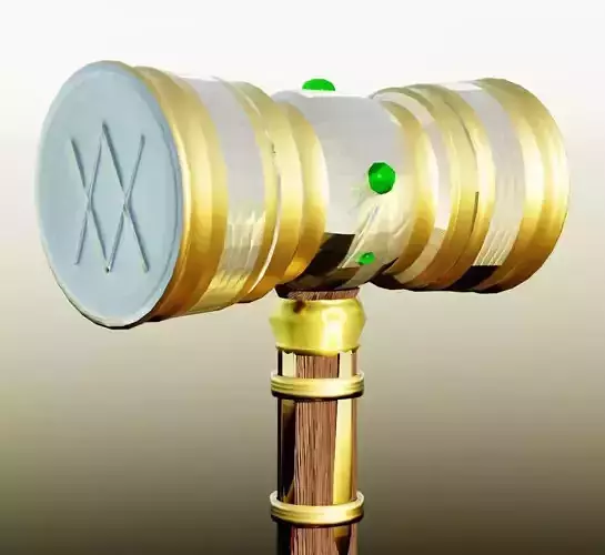 Middle age axe Free 3D model