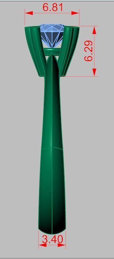 Ring 3D model 0288 3D printable model 4 3D print model_9