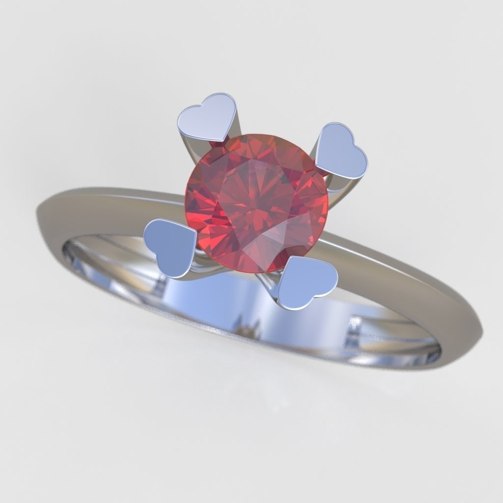 Ring 3D model 0288 3D printable model 4 3D print model_3