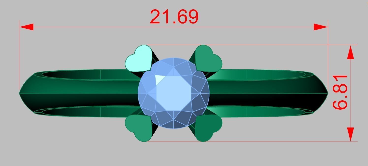 Ring 3D model 0288 3D printable model 4 3D print model_10