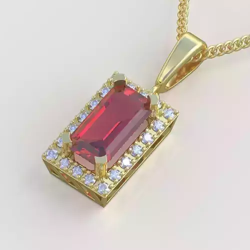 Exclusive Pendant model 3D 0203 printable model-14