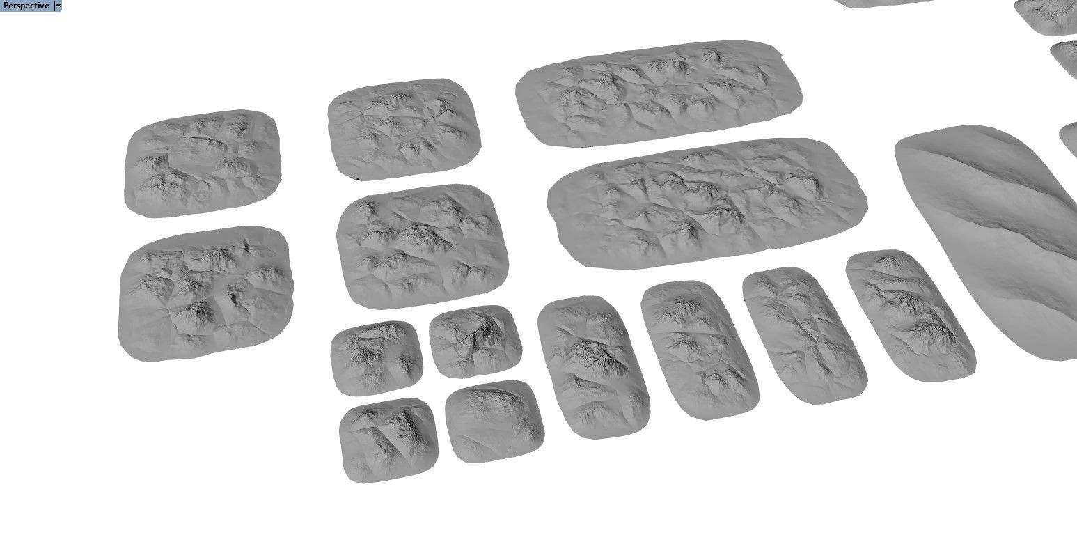 Tabletop Gaming Landscapes Mega Pack 001 3D print model_2