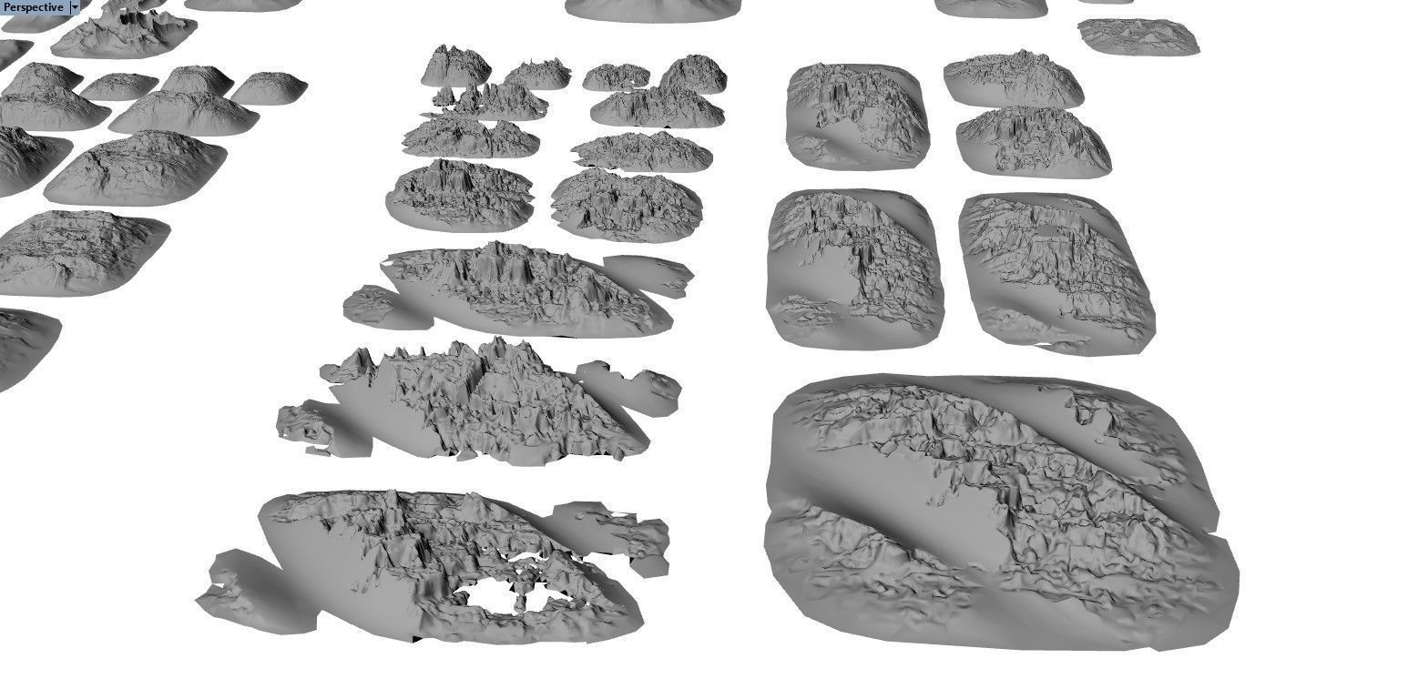 Tabletop Gaming Landscapes Mega Pack 001 3D print model_30