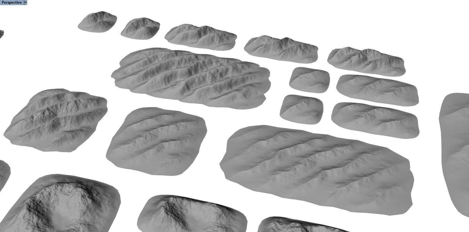 Tabletop Gaming Landscapes Mega Pack 001 3D print model_6