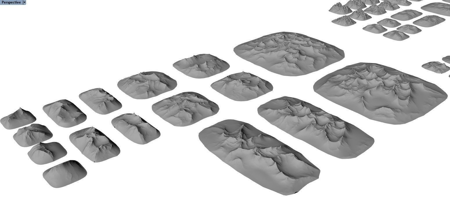 Tabletop Gaming Landscapes Mega Pack 001 3D print model_24