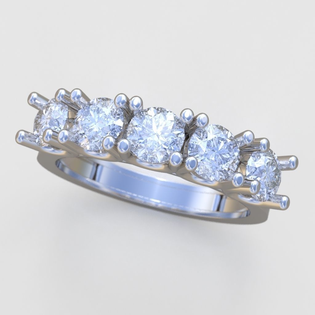 Ring 3D model 0291 3D printable model  3D print model_1