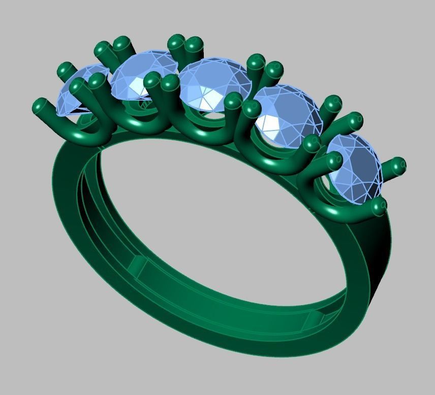 Ring 3D model 0291 3D printable model  3D print model_11