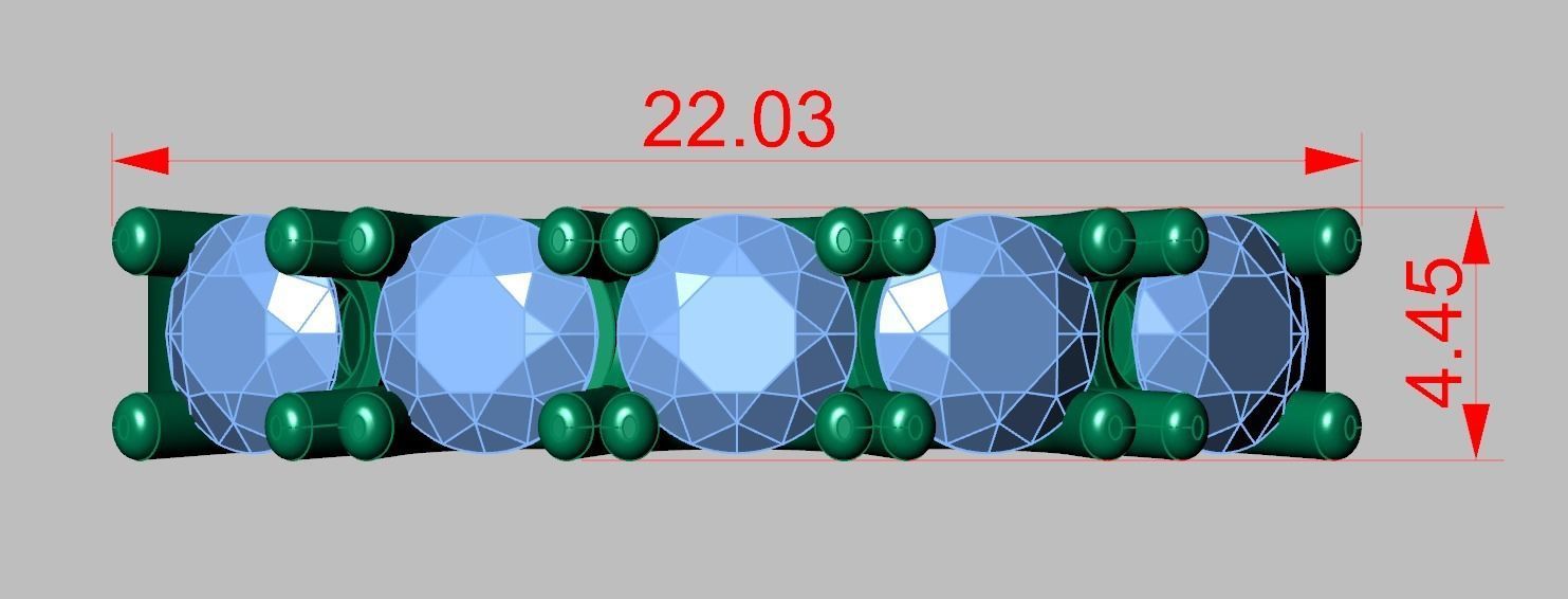 Ring 3D model 0291 3D printable model  3D print model_9