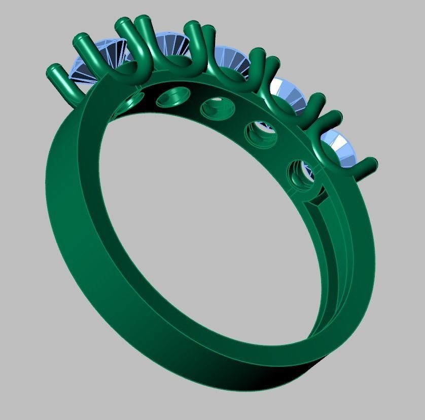Ring 3D model 0291 3D printable model  3D print model_10