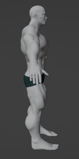 this is a movable high poly human made by me please support me  3D model_2
