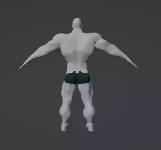 this is a movable high poly human made by me please support me  3D model