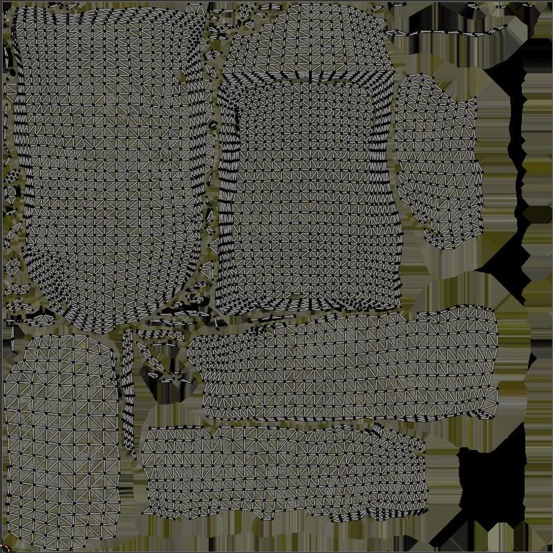 Sculpted Nordic Stone Low-poly 3D model_13