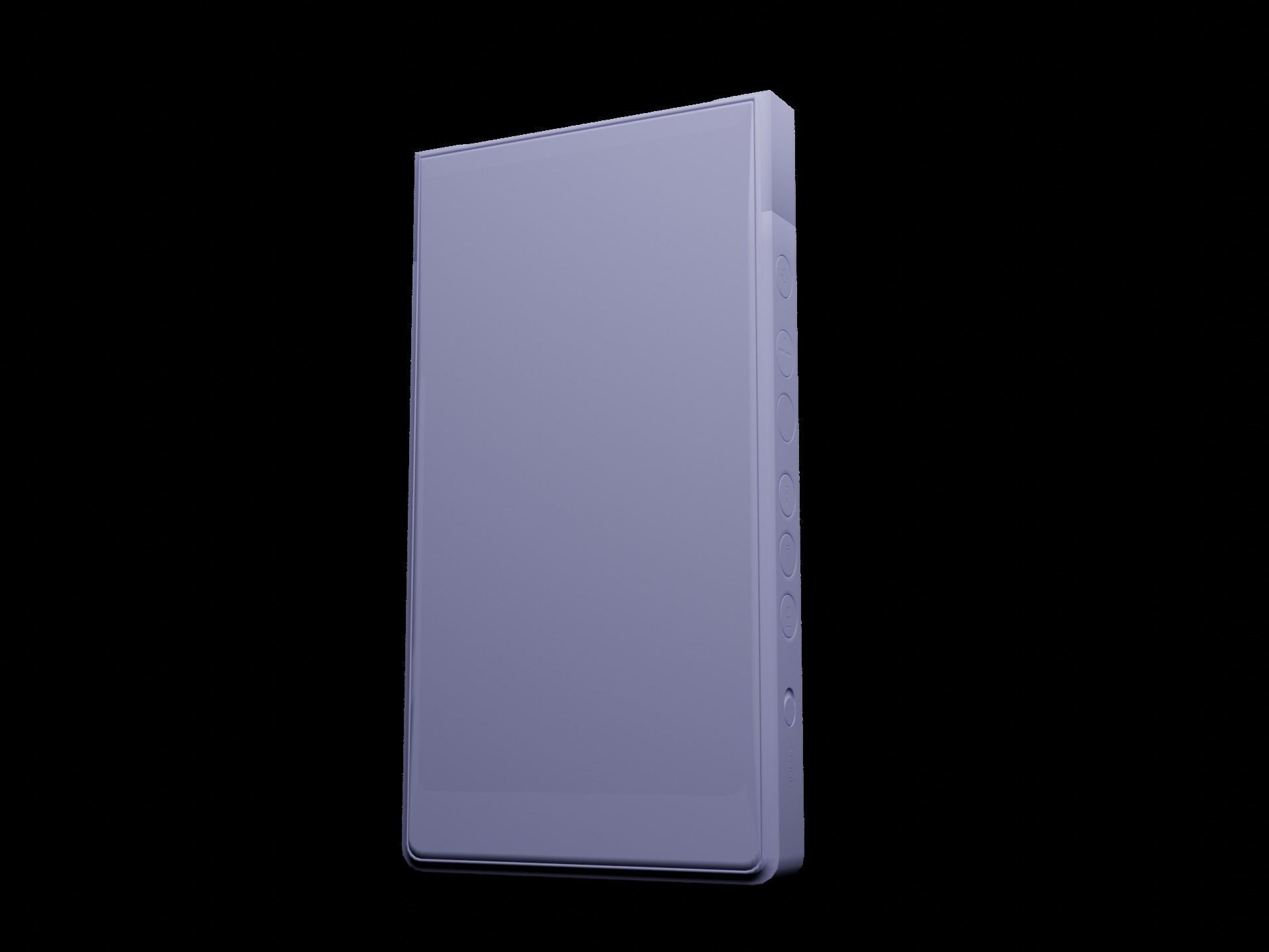 Sony Walkman NW-ZX700 Low-poly 3D model_7