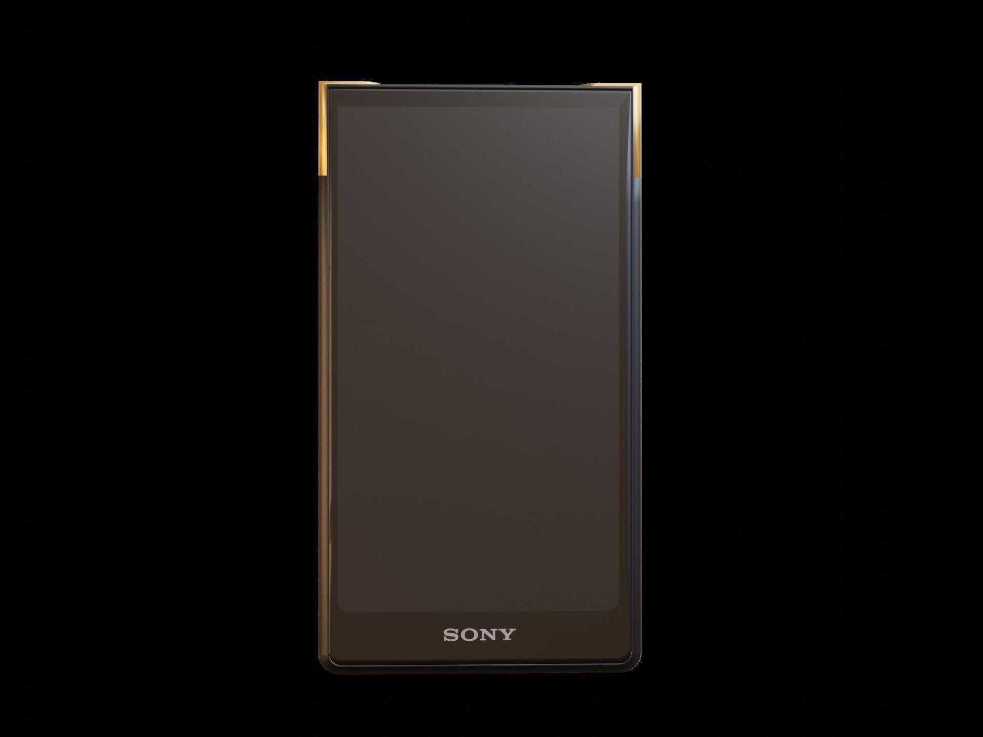Sony Walkman NW-ZX700 Low-poly 3D model_9