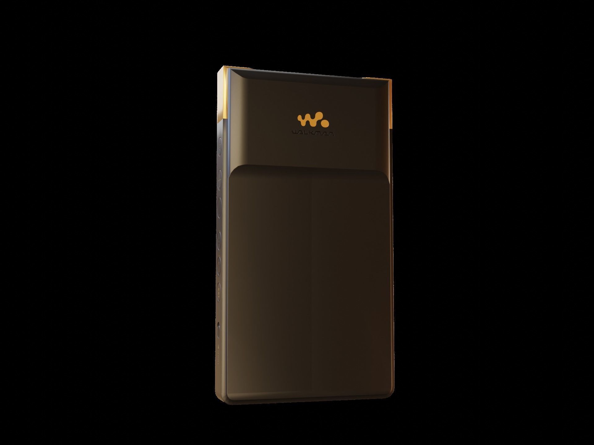 Sony Walkman NW-ZX700 Low-poly 3D model_4
