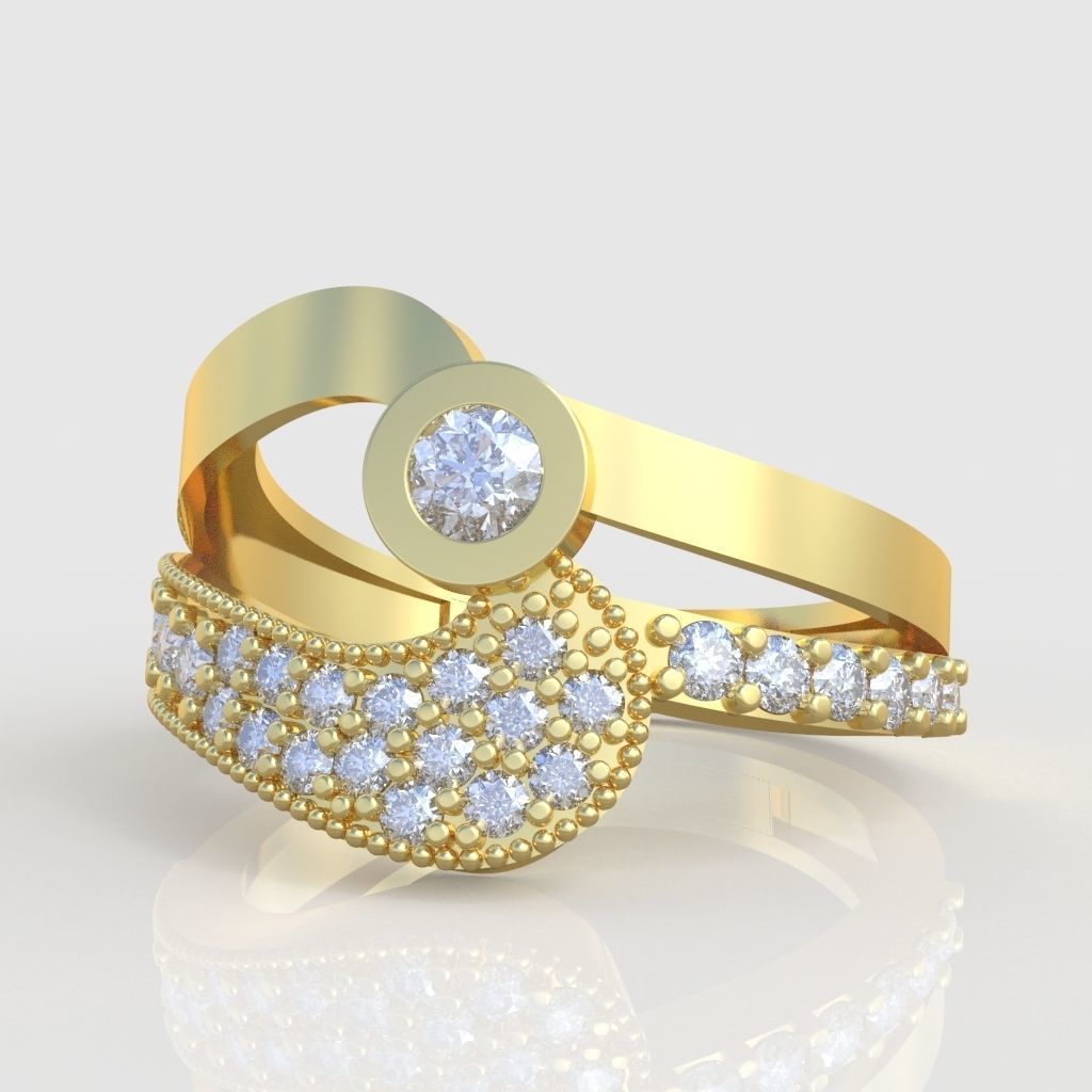 Ring 3D model 0293 3D printable model 8 3D print model_4