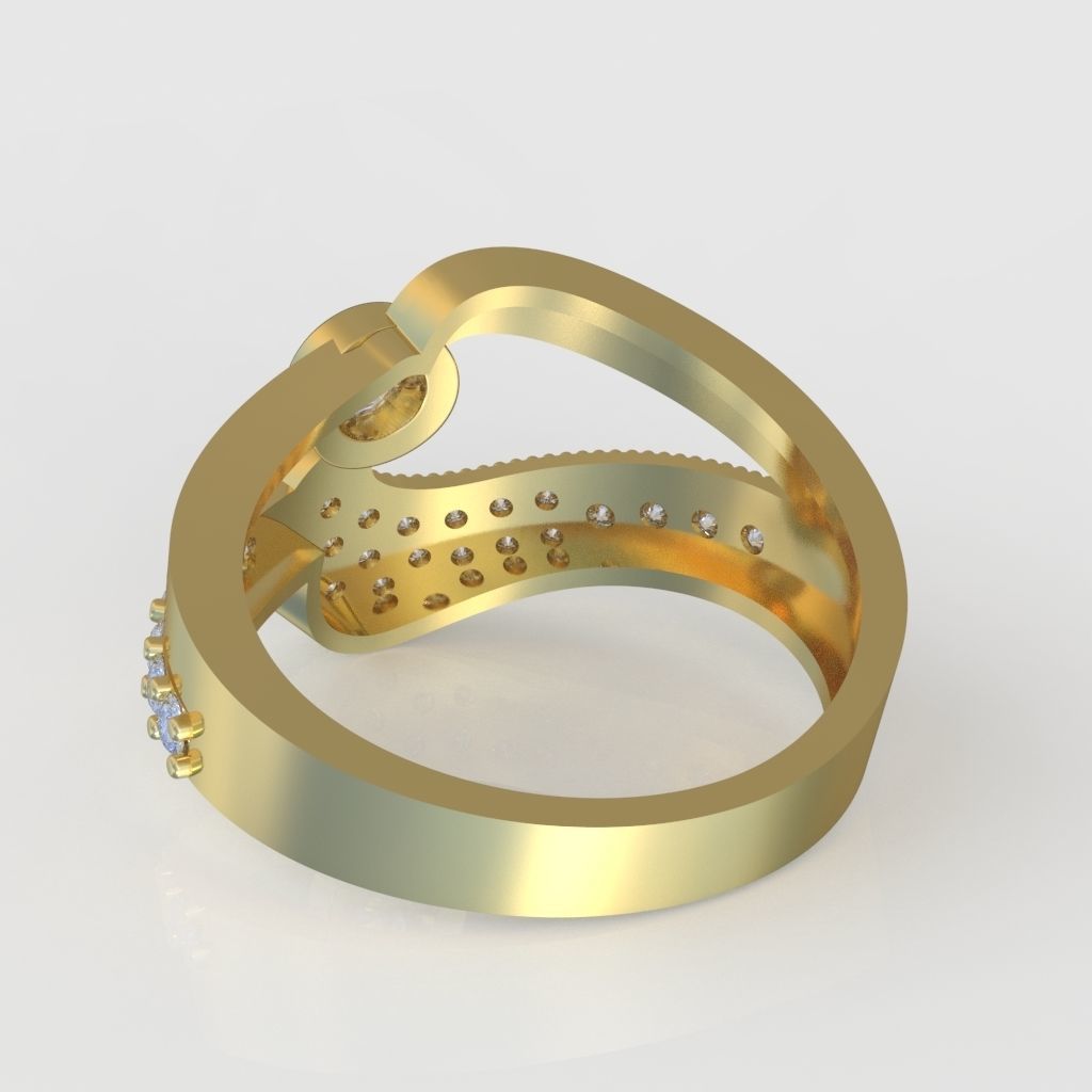 Ring 3D model 0293 3D printable model 8 3D print model_7
