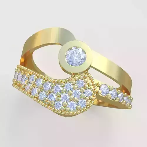 Ring 3D model 0293 3D printable model 8