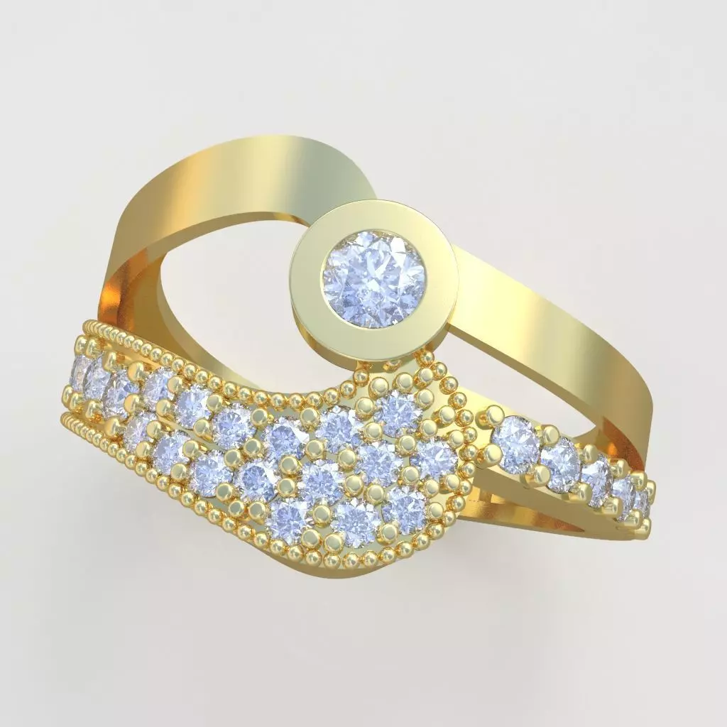 Ring 3D model 0293 3D printable model 8 3D print model_0