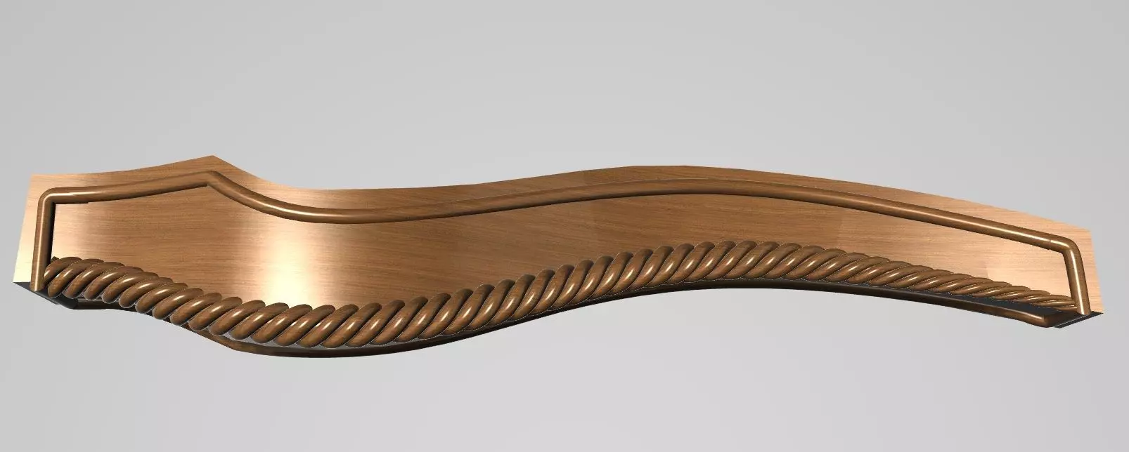 Table leg 3D model_0