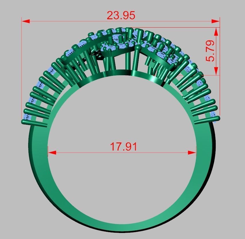 Ring 3D model 0294 3D printable model 13 3D print model_8