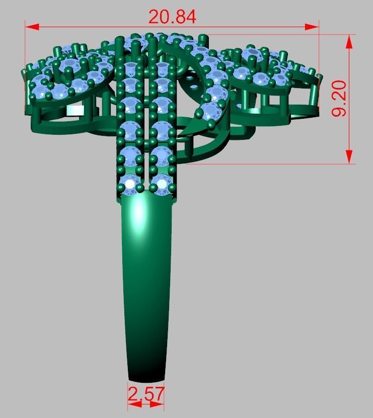 Ring 3D model 0294 3D printable model 13 3D print model_12