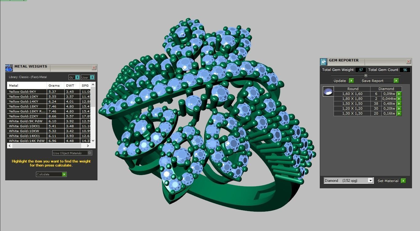 Ring 3D model 0294 3D printable model 13 3D print model_13