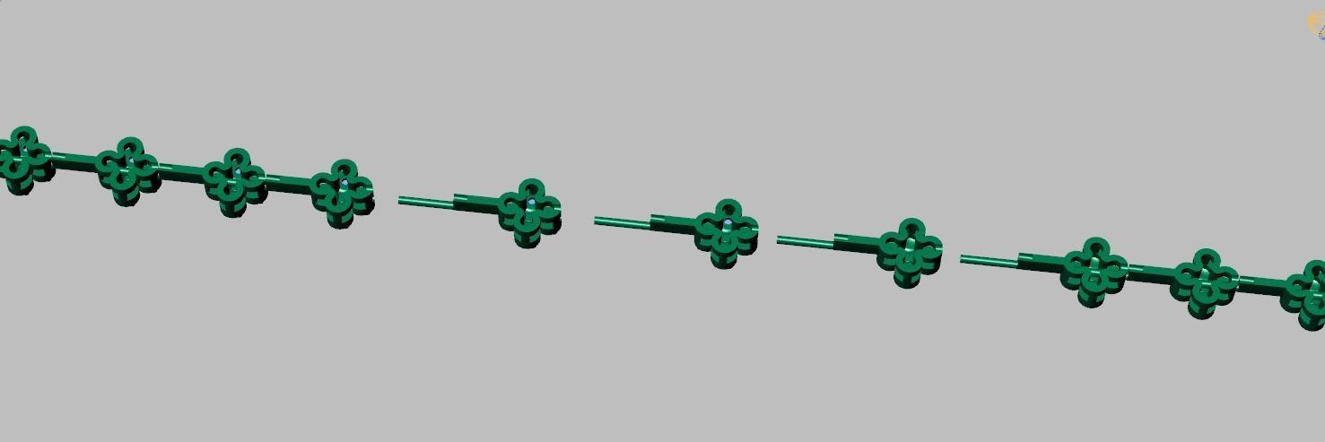 Exclusive Bracelet model 3D printable model 0066-11 3D print model_16