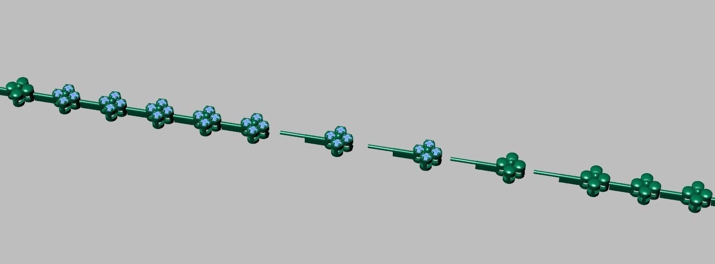 Exclusive Bracelet model 3D printable model 0066-11 3D print model_15