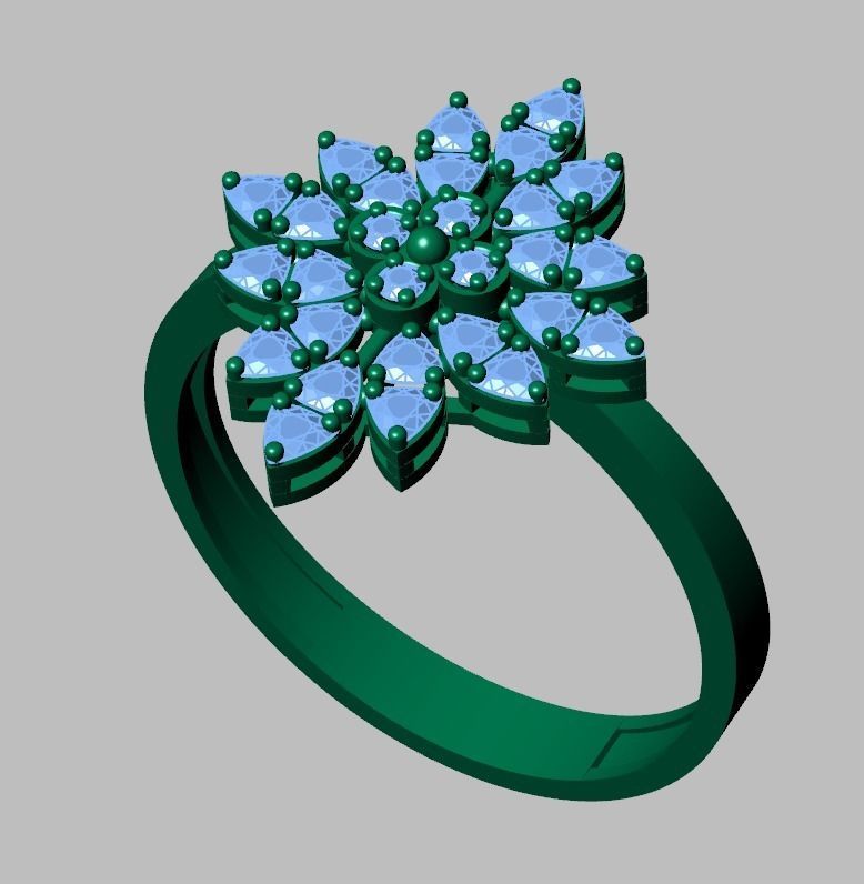 Ring 3D model 0295 3D printable model-8 3D print model_11