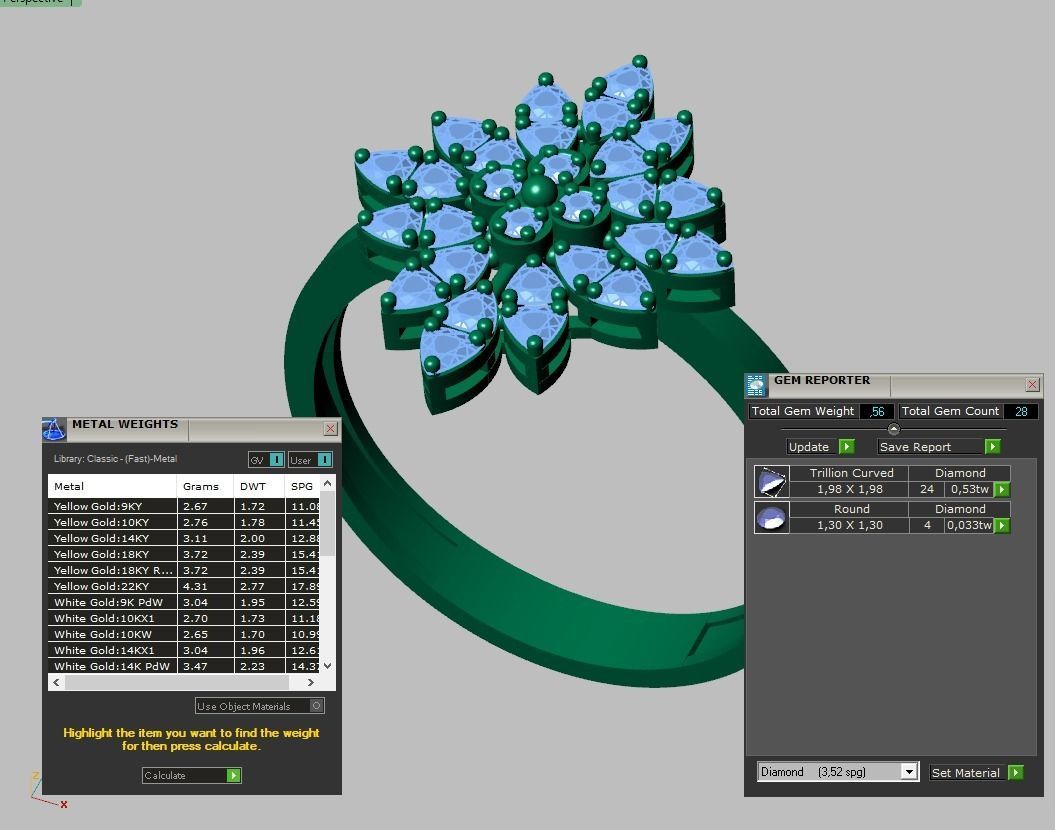 Ring 3D model 0295 3D printable model-8 3D print model_13