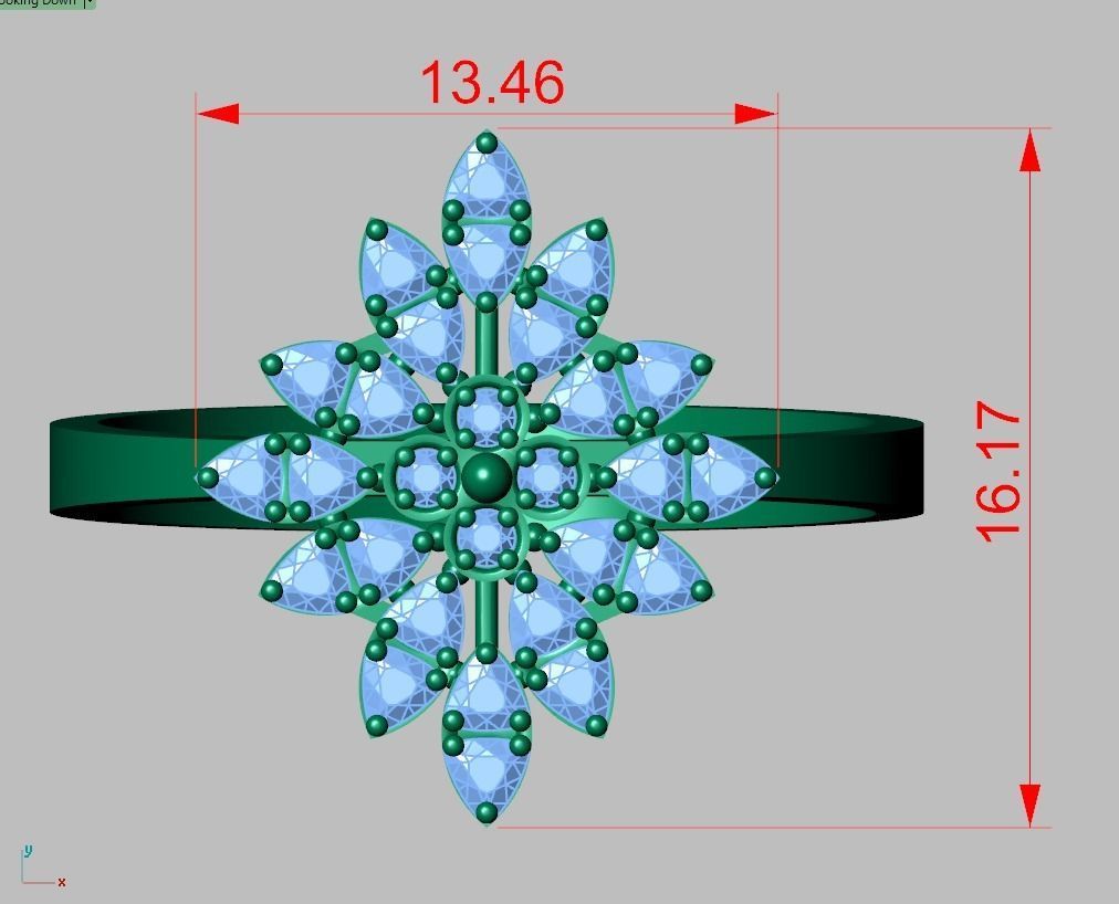 Ring 3D model 0295 3D printable model-8 3D print model_9