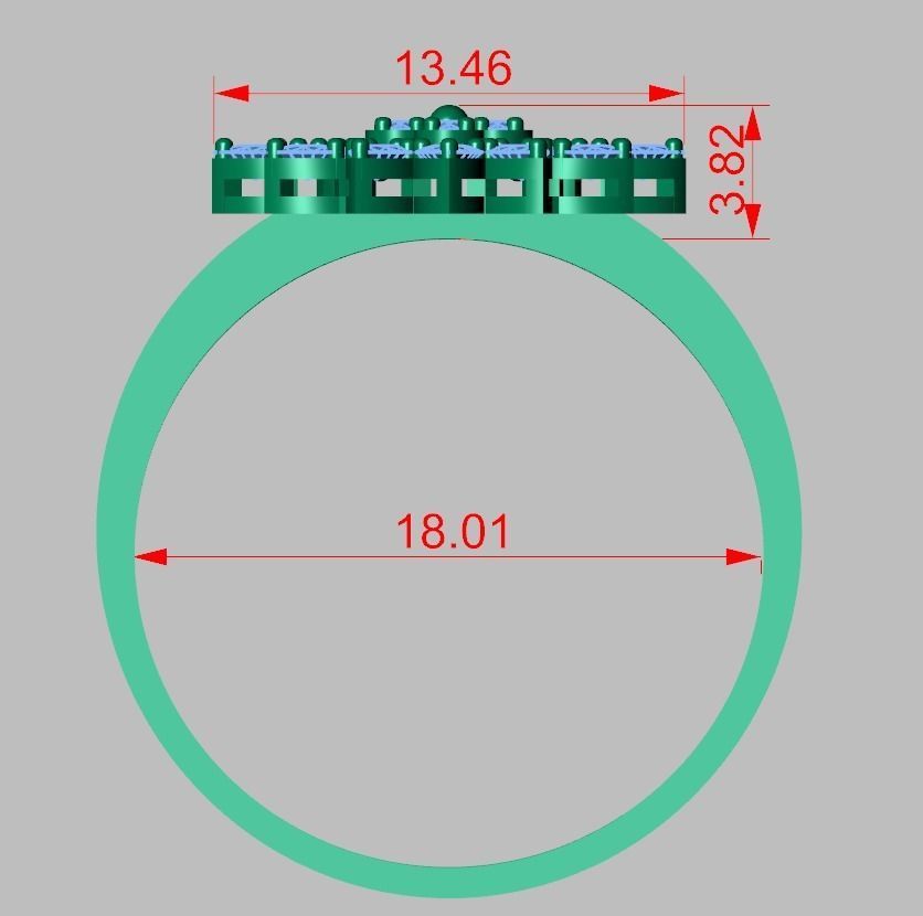 Ring 3D model 0295 3D printable model-8 3D print model_10